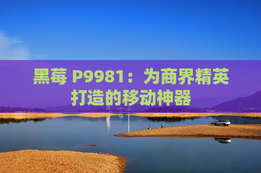 黑莓 P9981：为商界精英打造的移动神器